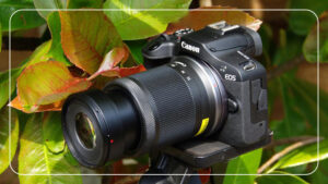 دوربین بدون آینه کانن Canon EOS R100 18-45mm and 55-210mm Lenses Kit