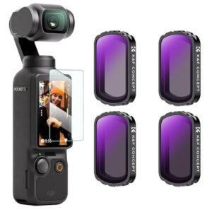 کیت فیلتر لنز عکاسی K&F ND Filter Kit for DJI Osmo Pocket 3 Creator