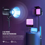 ویدئولایت نیور Neewer CB100C RGB LED Monolight